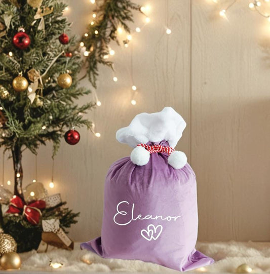 2025 Large Santa Sack,Christmas Stocking Sack,Santa Bag with Name,Christmas Gift Bag,Christmas bag,Holiday gift bag,Santa Bag,Gift for Kids