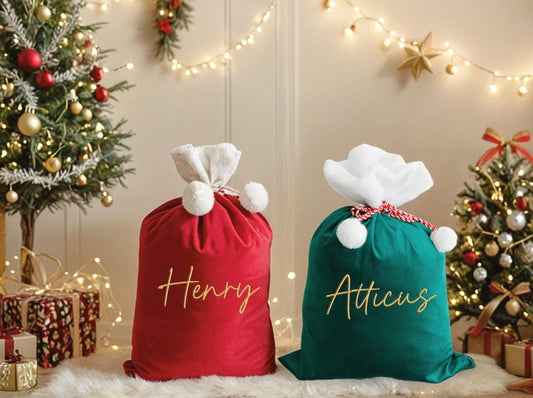 2025 Large Santa Sack,Christmas Gift Bag,Christmas Stocking Sack,Santa Bag with Name,Christmas bag,Holiday gift bag,Santa Bag,Gift for Kids