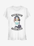 Disney Aladdin Retro Fierce Jasmine Girls T-Shirt | Premium Unisex T-Shirt, Trending Graphic Tee