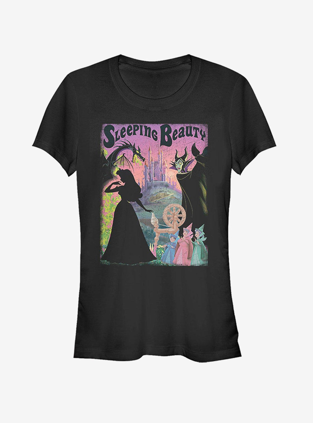 Disney Silhouettes Girls T-Shirt | Premium Unisex T-Shirt, Trending Graphic Tee