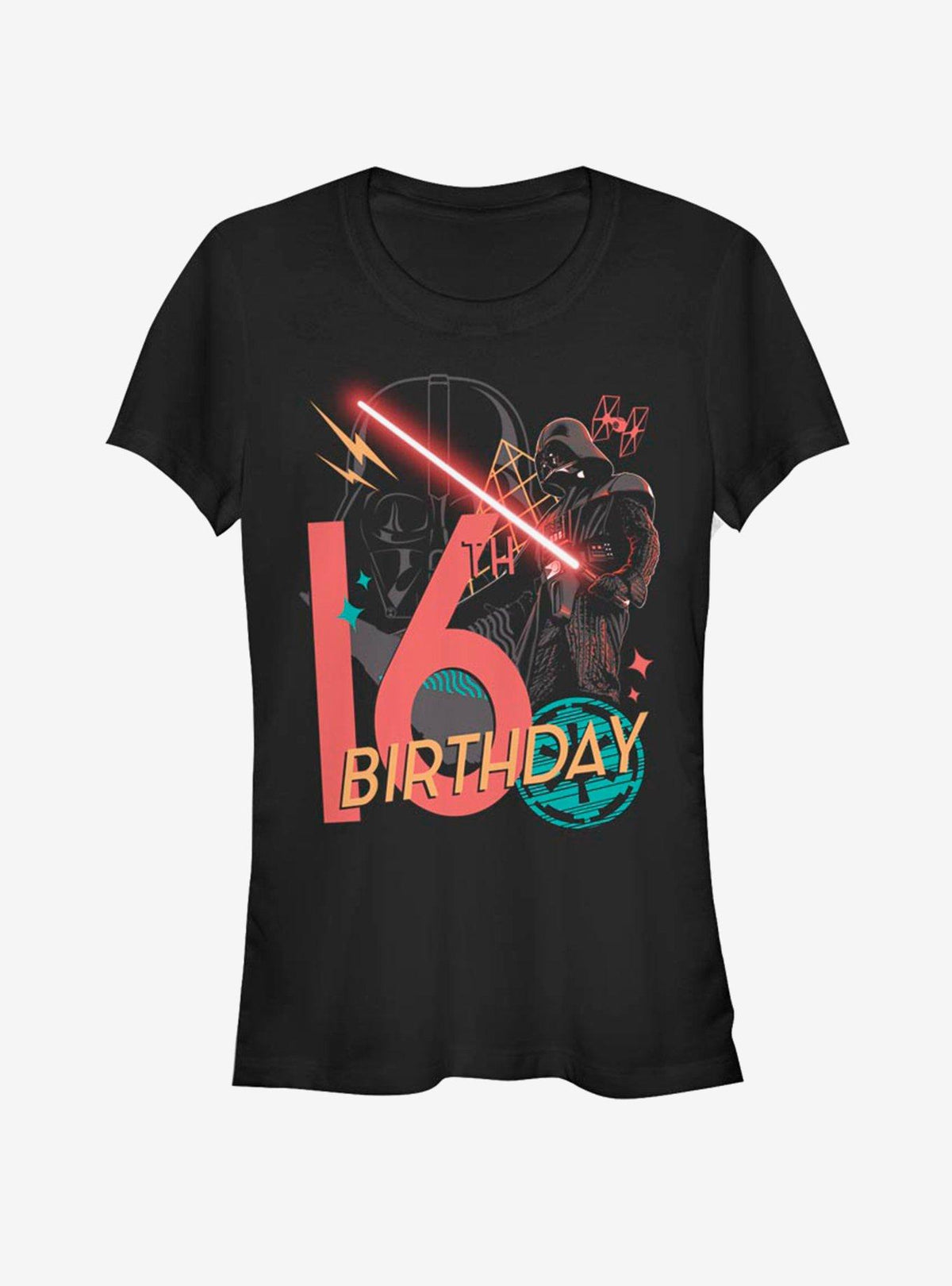 Star Wars Vader 16th B-Day Girls T-Shirt | Premium Unisex T-Shirt, Trending Graphic Tee
