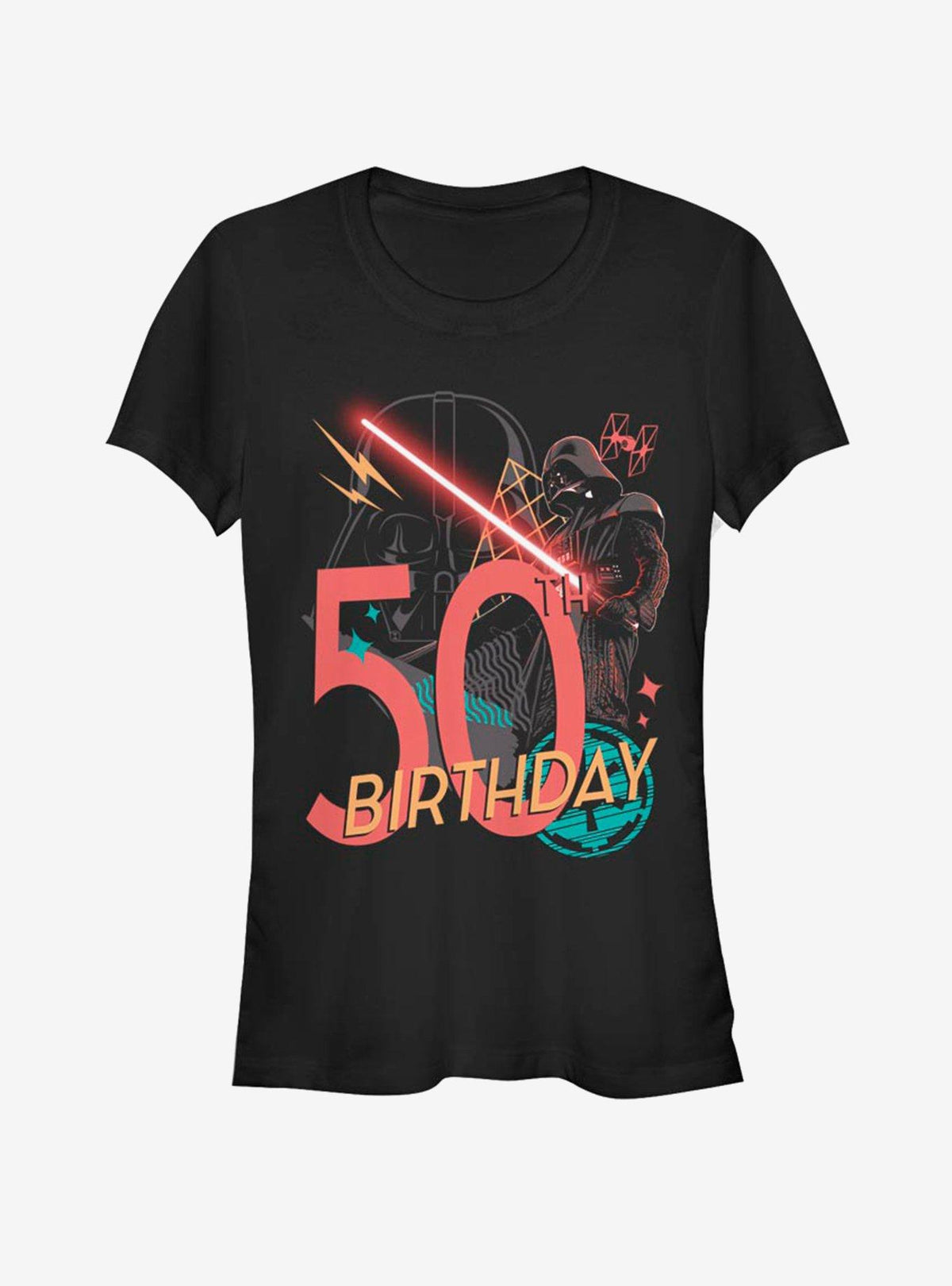 Star Wars Vader 50th B-Day Girls T-Shirt | Premium Unisex T-Shirt, Trending Graphic Tee