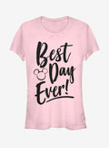 Disney Mickey Mouse Best Day Girls T-Shirt | Premium Unisex T-Shirt, Trending Graphic Tee