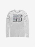 MTV Christmas Pattern Long-Sleeve T-Shirt T-Shirt | Viral Style | Must-Have Style