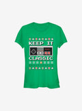 Nintendo Keep It Classic Controller Christmas Girls T-Shirt T-Shirt | Trending Design | Perfect For Daily Wear