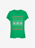 Star Wars Droid Christmas Pattern Girls T-Shirt T-Shirt | Viral Style | Must-Have Style