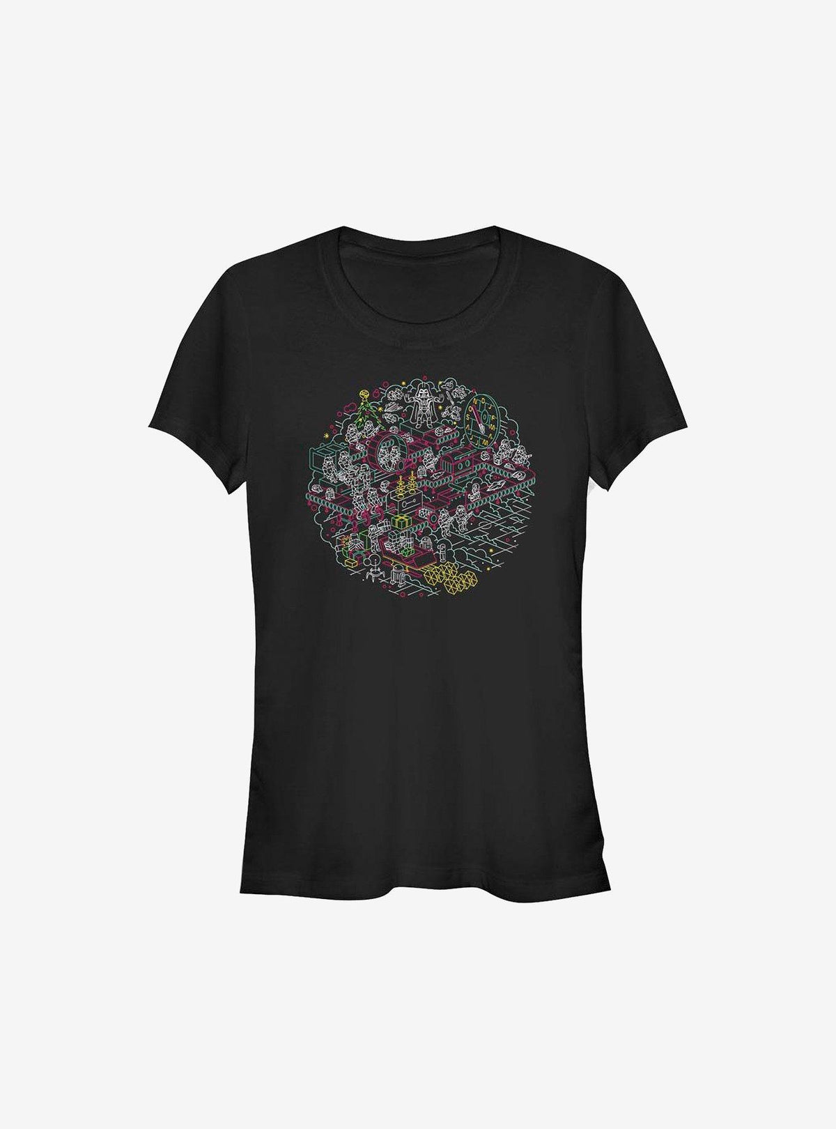 Star Wars Linear Christmas Girls T-Shirt T-Shirt | Streetwear Vibe | Trending Now