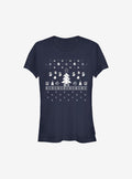 Super Mario White Christmas Girls T-Shirt T-Shirt | Best-Selling Artwork | Perfect For Daily Wear