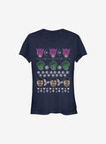 Marvel Avengers Sweater Christmas Girls T-Shirt T-Shirt | Aesthetic Graphic | High Demand Item