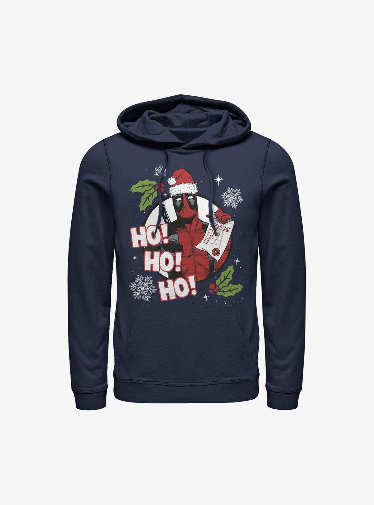 Marvel Deadpool List Christmas Hoodie
