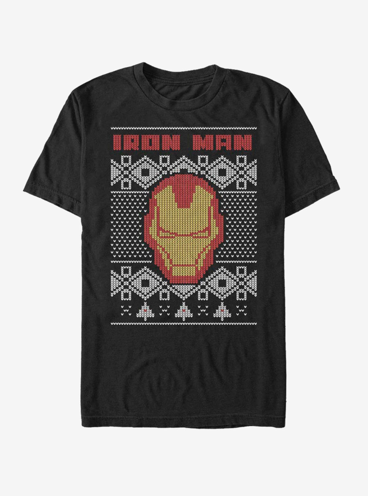 Marvel Iron Man Mask Ugly Christmas T-Shirt T-Shirt | Viral Style | Great Gift Idea