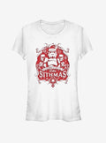 Star Wars Santa Storm Trooper Sithmas Christmas Girls T-Shirt