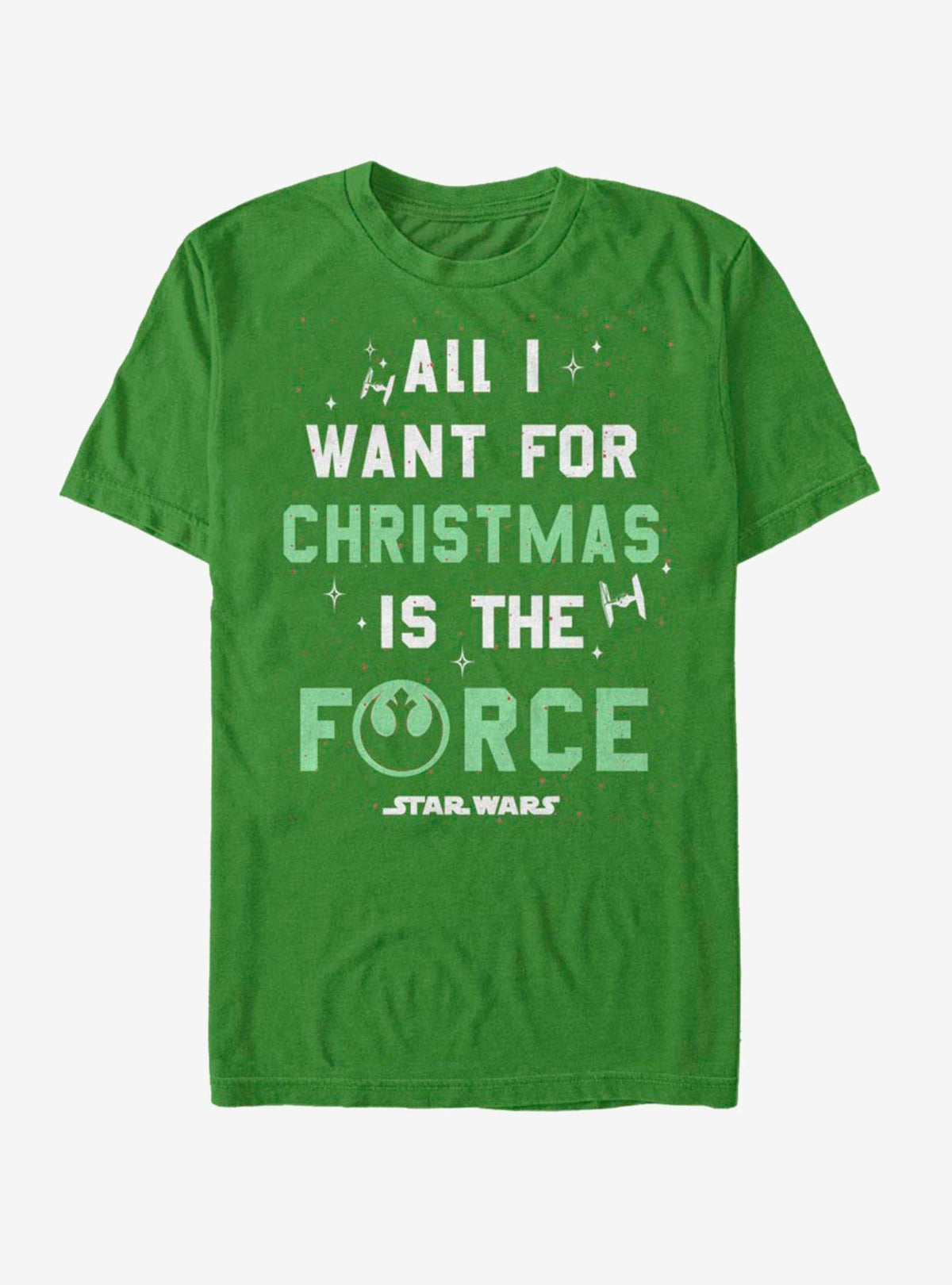 Star Wars Want The Force Christmas T-Shirt T-Shirt | Aesthetic Graphic | Trending Now