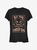 The Nightmare Before Christmas Hail The Pumpkin King Girls T-Shirt T-Shirt | Aesthetic Graphic | High Demand Item