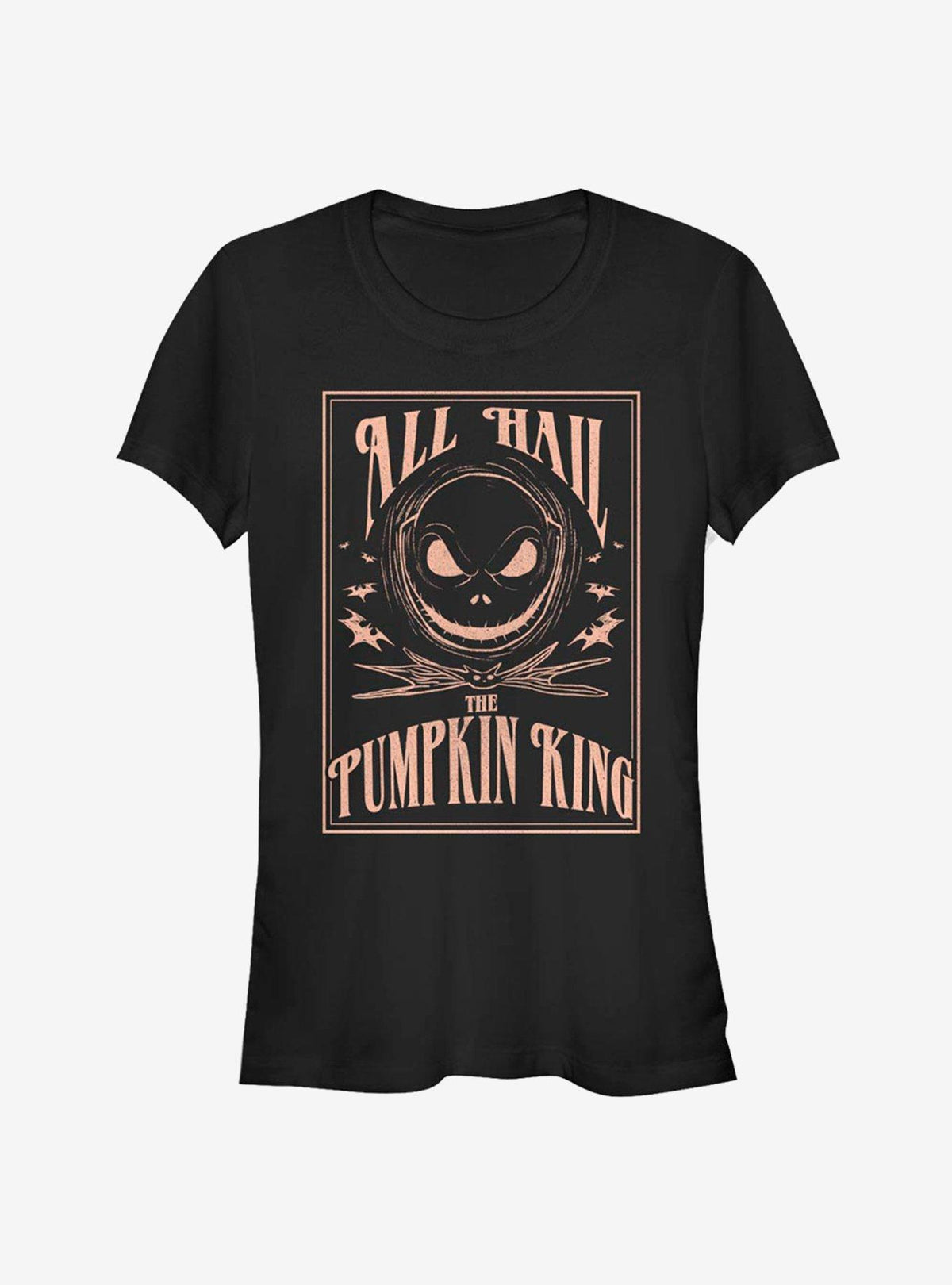 The Nightmare Before Christmas Hail The Pumpkin King Girls T-Shirt T-Shirt | Aesthetic Graphic | High Demand Item