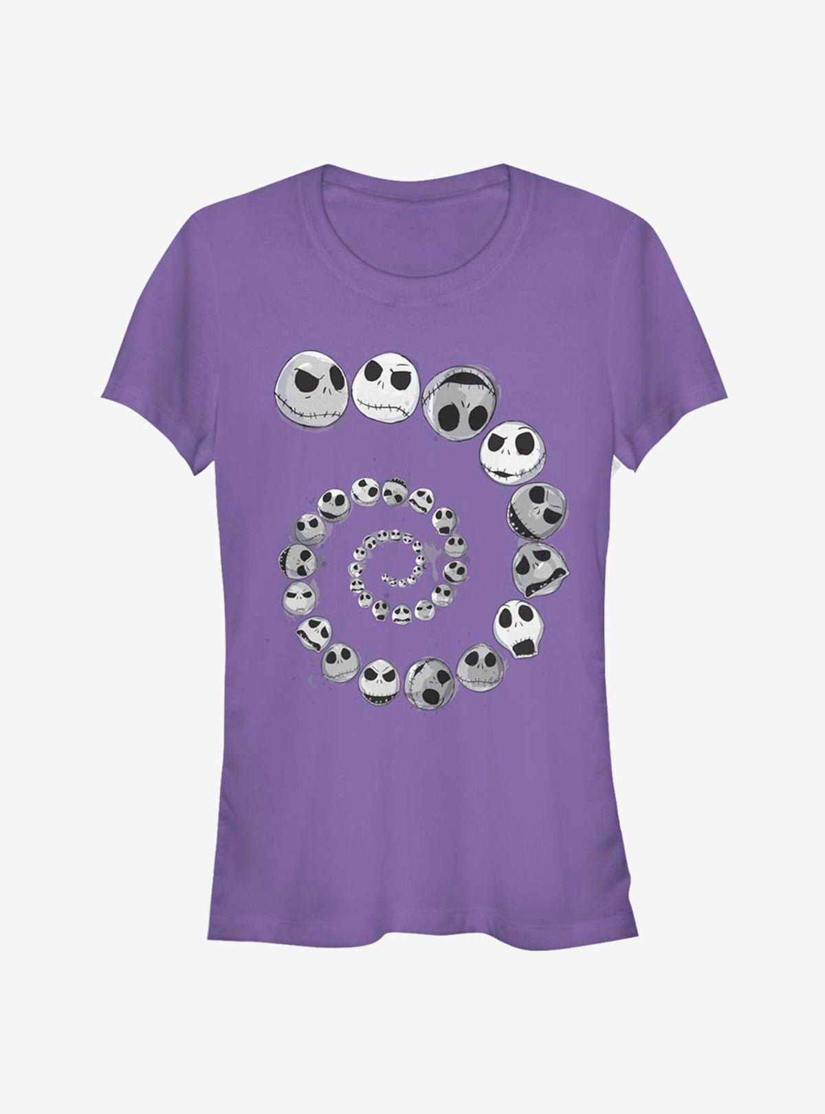 Disney The Nightmare Before Christmas Jack Skellington Spiral Classic Girls T-Shirt T-Shirt | Streetwear Vibe | Trending Now