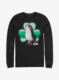 Star Wars Porg Clover Long-Sleeve T-Shirt | Premium Unisex T-Shirt, Trending Graphic Tee