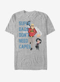 Disney Pixar The Incredibles Don't Need Capes T-Shirt | Premium Unisex T-Shirt, Trending Graphic Tee