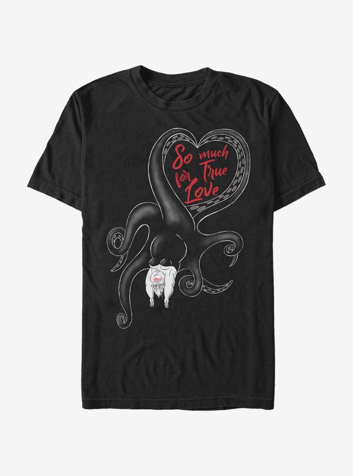 Disney Villains The Little Mermaid Ursula No True Love T-Shirt | Premium Unisex T-Shirt, Trending Graphic Tee