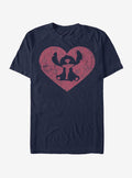 Disney Lilo Stitch Stitch Heart T-Shirt T-Shirt | Premium Graphic | Top Pick For Fans