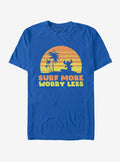 Disney Lilo Stitch Surf More Worry Less T-Shirt T-Shirt | High-Quality Print | Great Gift Idea