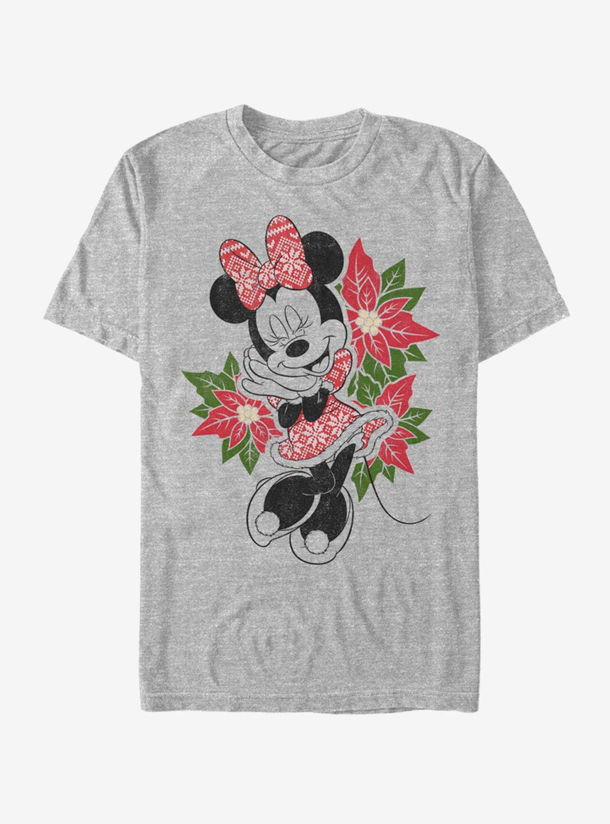 Disney Minnie Mouse Holiday Christmas Fairisle Minnie T-Shirt