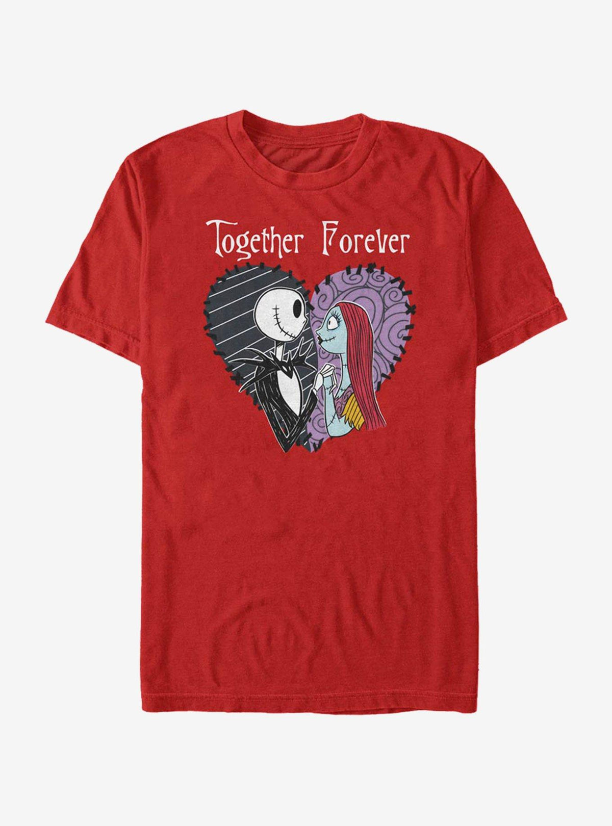 The Nightmare Before Christmas Together Forever T-Shirt T-Shirt | Best-Selling Artwork | Perfect For Daily Wear