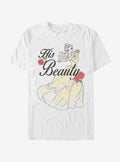 Disney Beauty And The Beast His Beauty Belle T-Shirt | Premium Unisex T-Shirt, Trending Graphic Tee