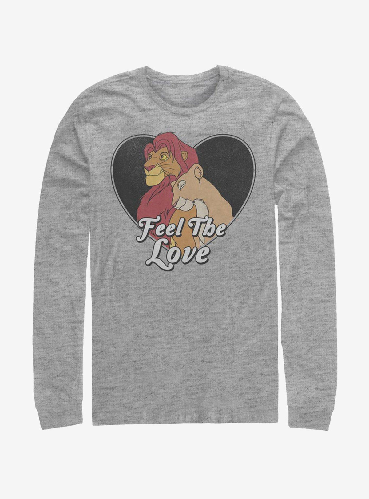 Disney The Lion King Feel The Love Long-Sleeve T-Shirt | Premium Unisex T-Shirt, Trending Graphic Tee