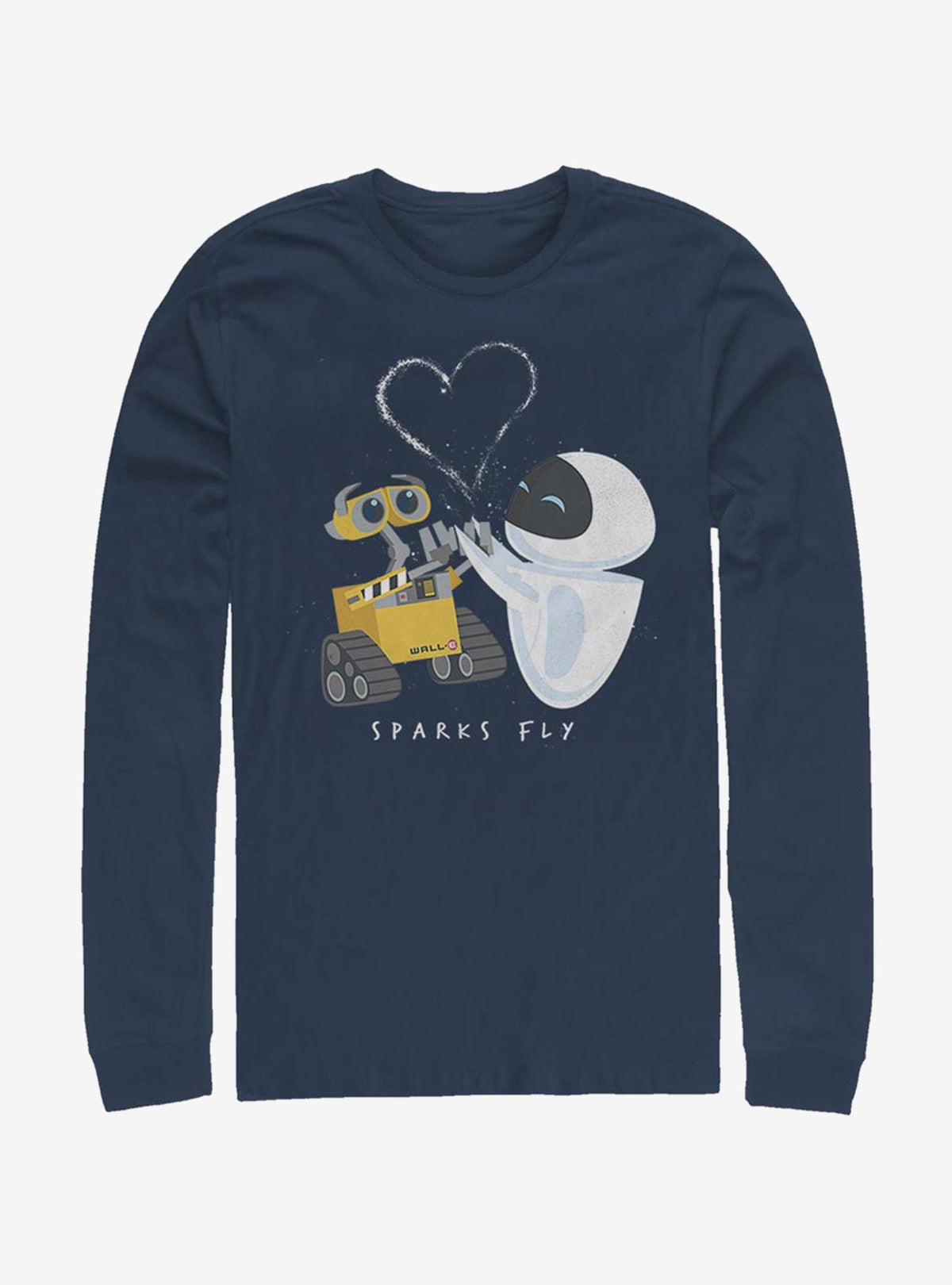 Disney Pixar Wall-E Sparks Fly Long-Sleeve T-Shirt | Premium Unisex T-Shirt, Trending Graphic Tee