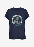 Marvel Fantastic Four Four Badge Girls T-Shirt T-Shirt | Trending Design | Trending Now