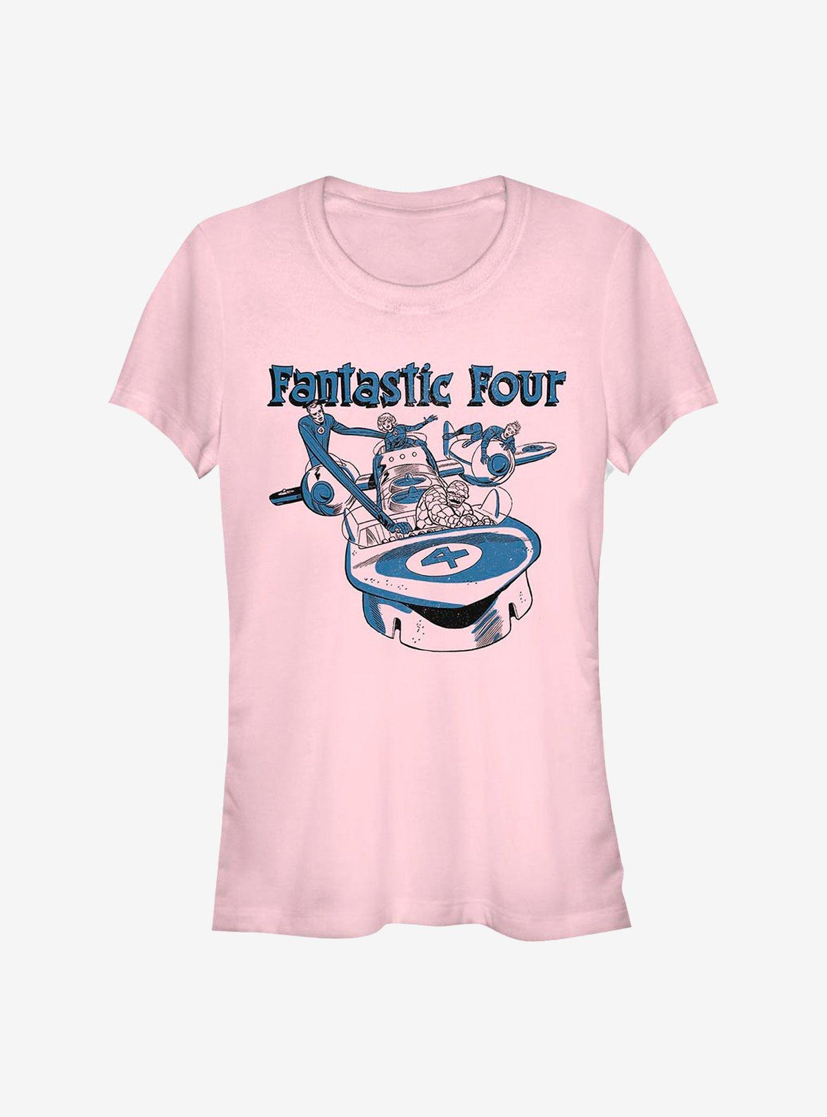 Marvel Fantastic Four Classic Four Girls T-Shirt T-Shirt | Exclusive Edition | Great Gift Idea