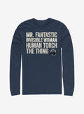 Marvel Fantastic Four Fantastic Stack Long-Sleeve T-Shirt T-Shirt | Trending Design | Great Gift Idea