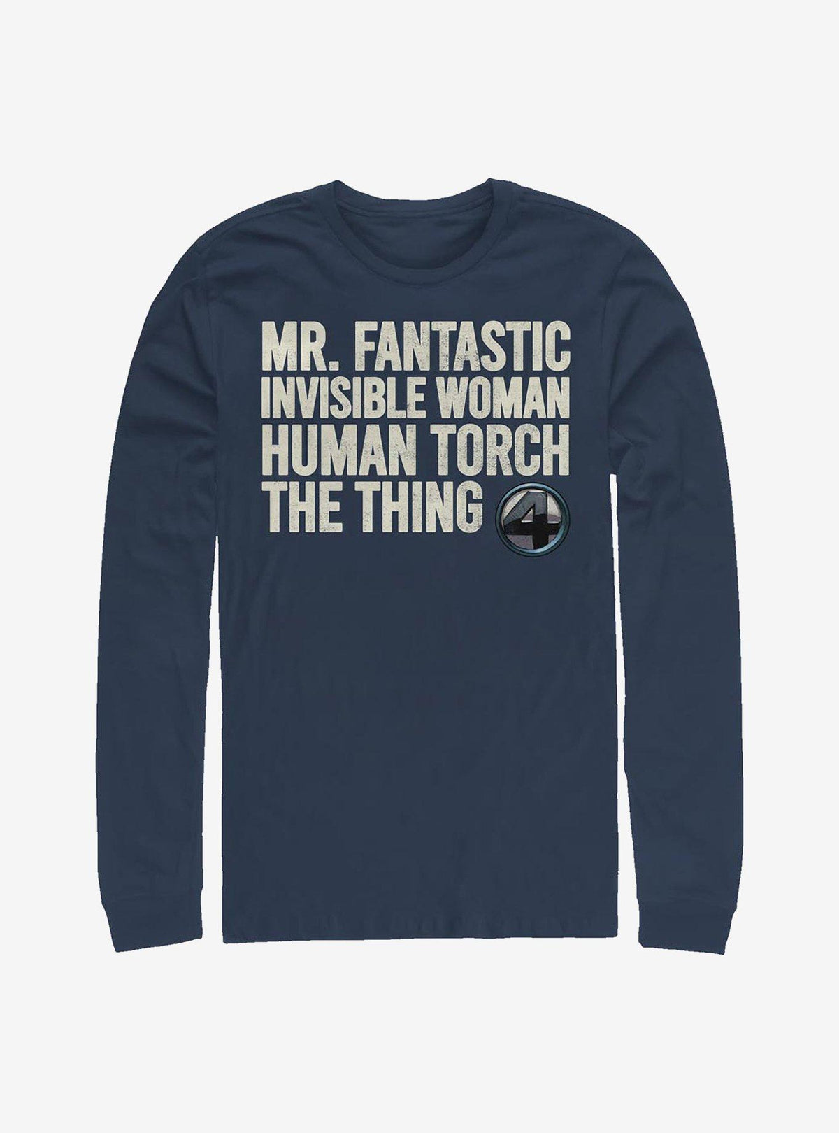 Marvel Fantastic Four Fantastic Stack Long-Sleeve T-Shirt T-Shirt | Trending Design | Great Gift Idea