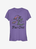 Disney Lilo Stitch Far Out Stitch Girls T-Shirt T-Shirt | Exclusive Art Design | High Demand Item