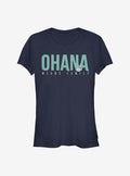 Disney Lilo Stitch Ohana Bold Girls T-Shirt T-Shirt | Exclusive Art Design | Top Pick For Fans