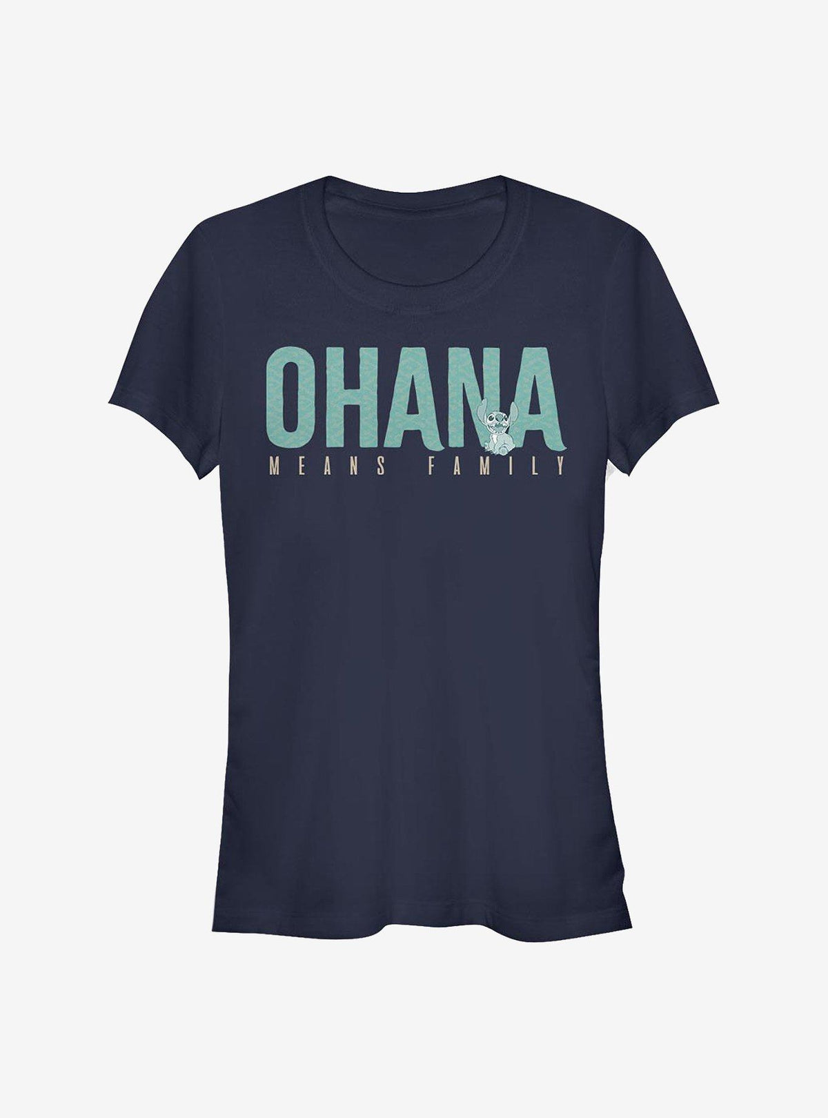 Disney Lilo Stitch Ohana Bold Girls T-Shirt T-Shirt | Exclusive Art Design | Top Pick For Fans