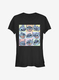 Disney Lilo Stitch 9 Box Stitch Girls T-Shirt T-Shirt | High-Quality Print | Must-Have Style