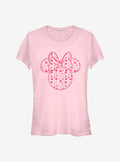 Disney Minnie Mouse Hearts Fill Girls T-Shirt | Premium Unisex T-Shirt, Trending Graphic Tee