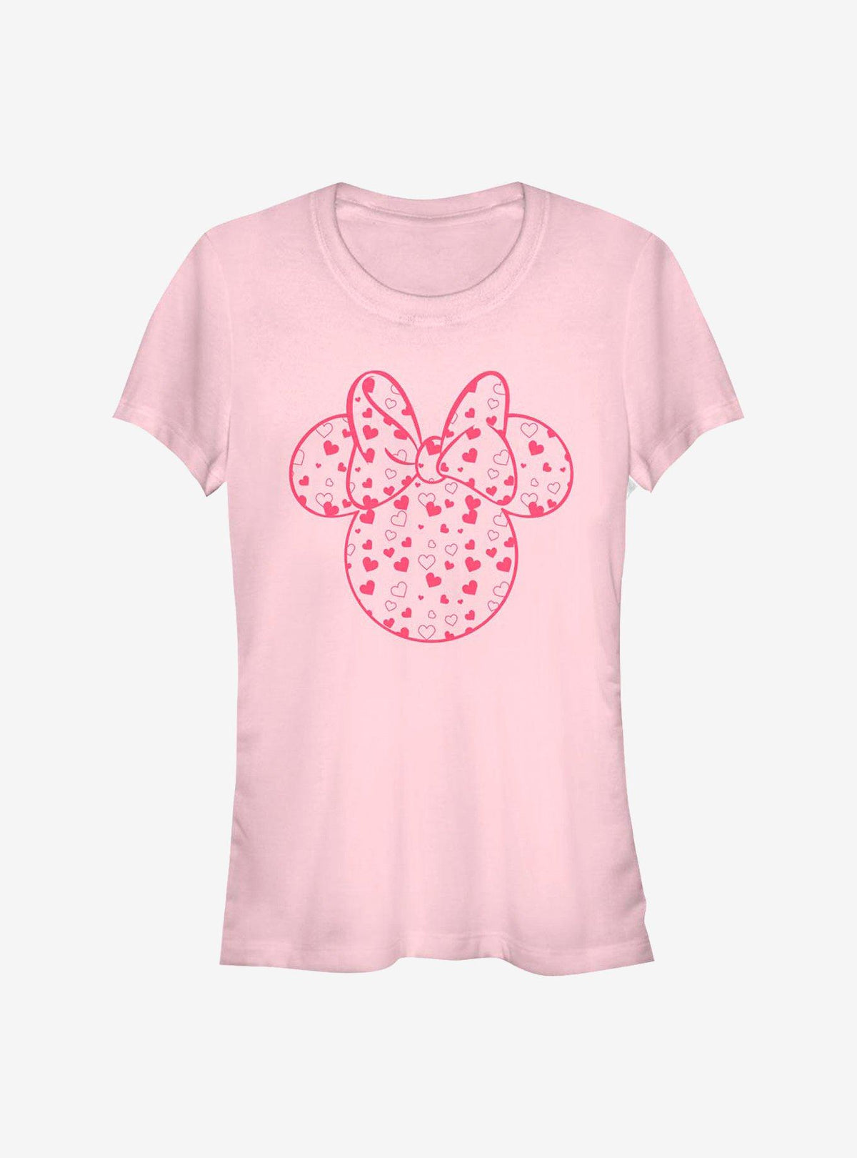Disney Minnie Mouse Hearts Fill Girls T-Shirt | Premium Unisex T-Shirt, Trending Graphic Tee