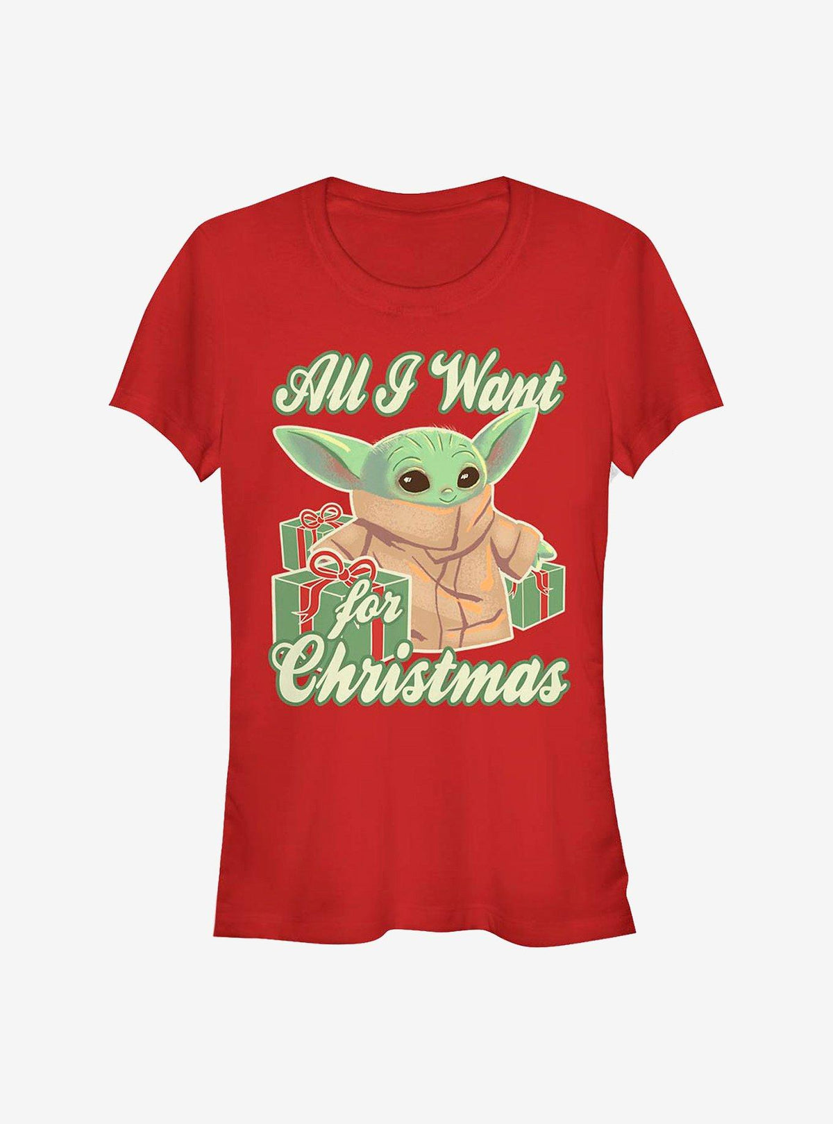 Star Wars The Mandalorian The Child Christmas Baby Girls T-Shirt T-Shirt | Viral Style | Top Pick For Fans