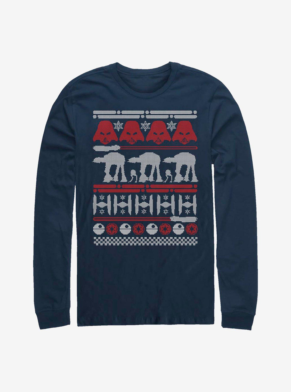 Star Wars Ugly Holiday Long-Sleeve T-Shirt T-Shirt | Aesthetic Graphic | Must-Have Style