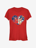 Disney The Emperor's New Groove Kronk Angel Devil Heart Girls T-Shirt | Premium Unisex T-Shirt, Trending Graphic Tee