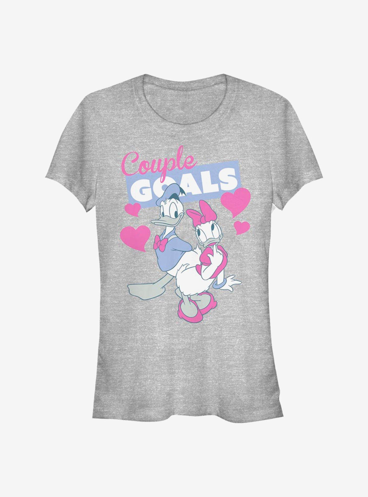 Disney Donald Duck Daisy Duck Couple Goals Girls T-Shirt | Premium Unisex T-Shirt, Trending Graphic Tee
