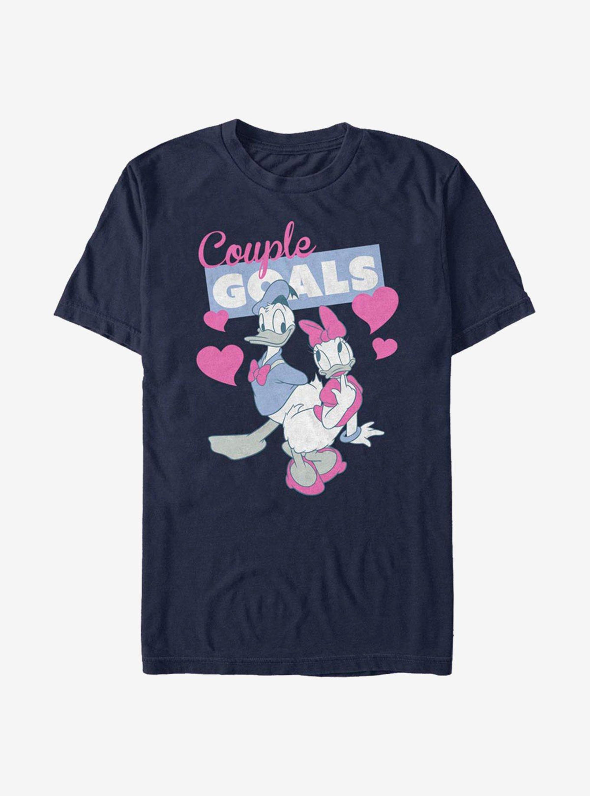 Disney Donald Duck Daisy Duck Couple Goals T-Shirt | Premium Unisex T-Shirt, Trending Graphic Tee