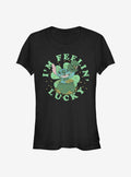 Disney Lilo Stitch I'm Feelin Lucky Girls T-Shirt T-Shirt | Trending Streetwear Style | Top Pick For Fans