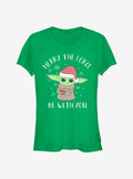 Star Wars The Mandalorian The Child Christmas Girls T-Shirt