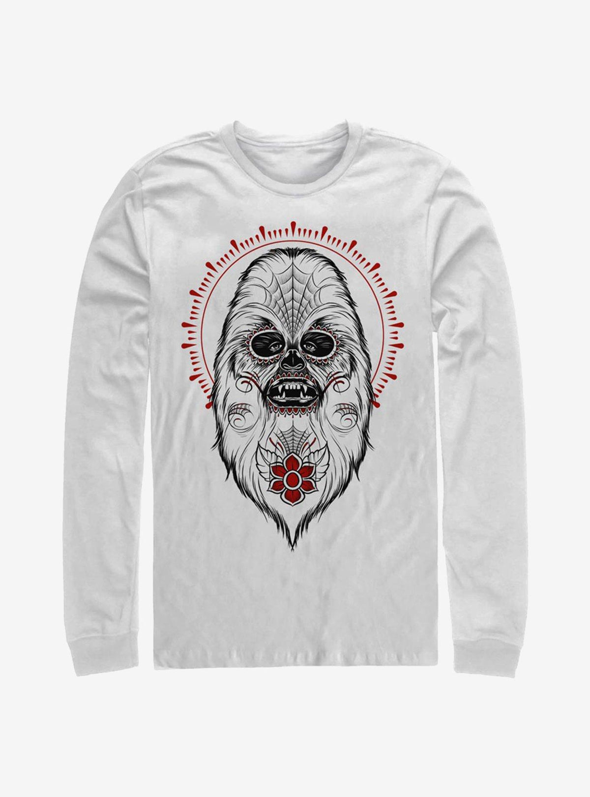 Star Wars Day Of The Dead Chewbacca Long-Sleeve T-Shirt | Premium Unisex T-Shirt, Trending Graphic Tee