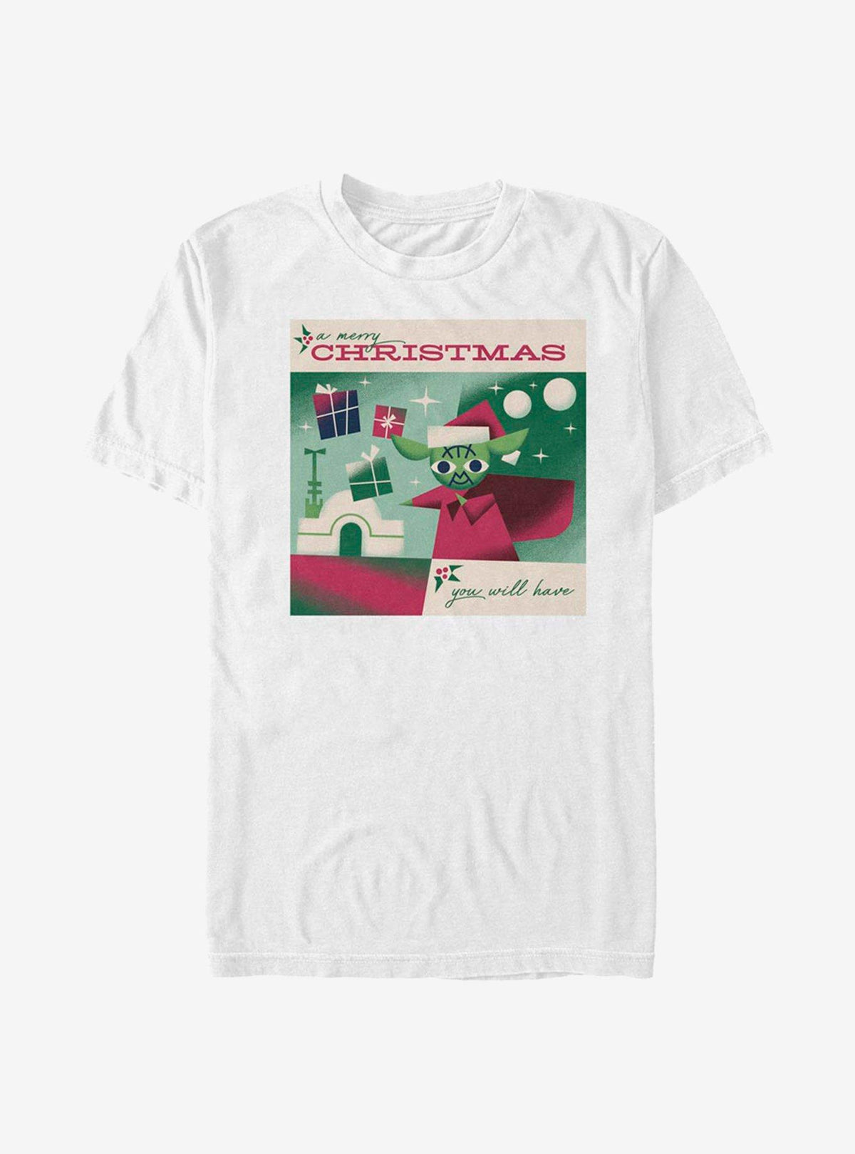 Star Wars Merry Yoda Christmas T-Shirt T-Shirt | Best-Selling Artwork | Must-Have Style