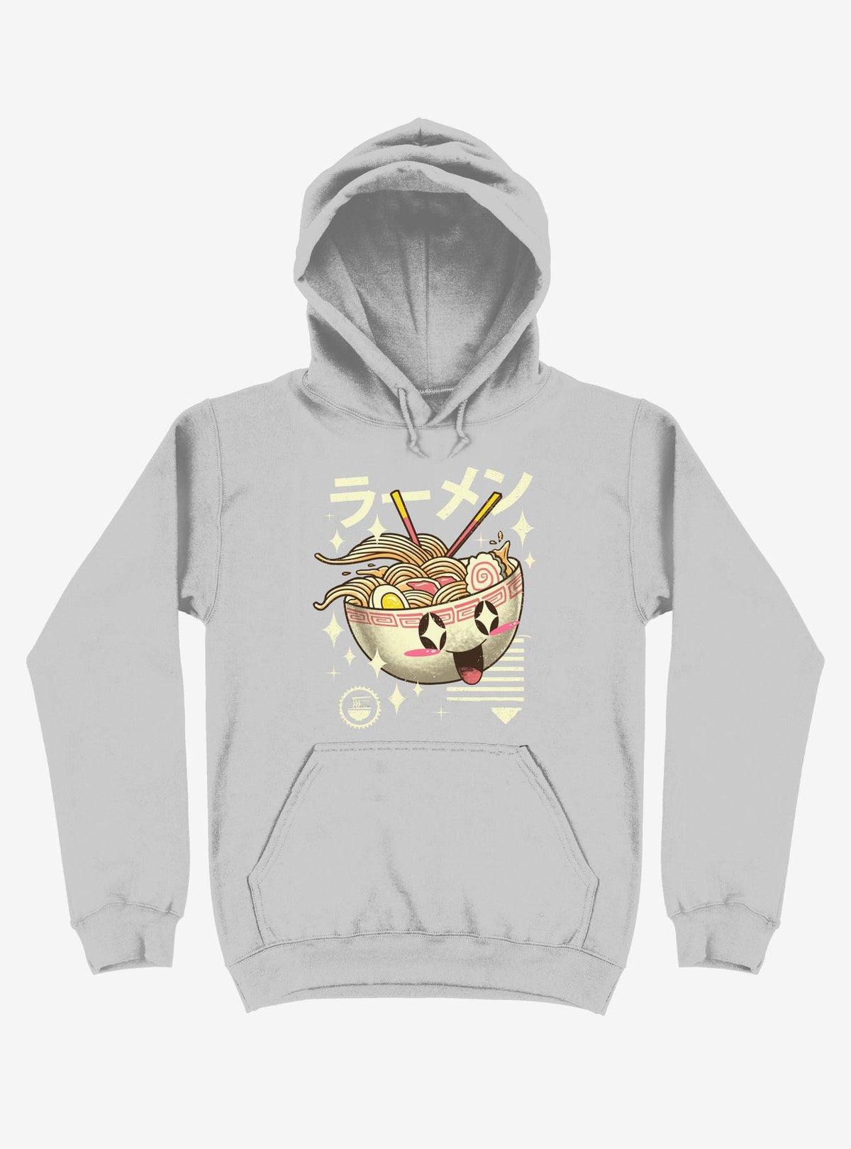 Kawaii Ramen Silver Hoodie